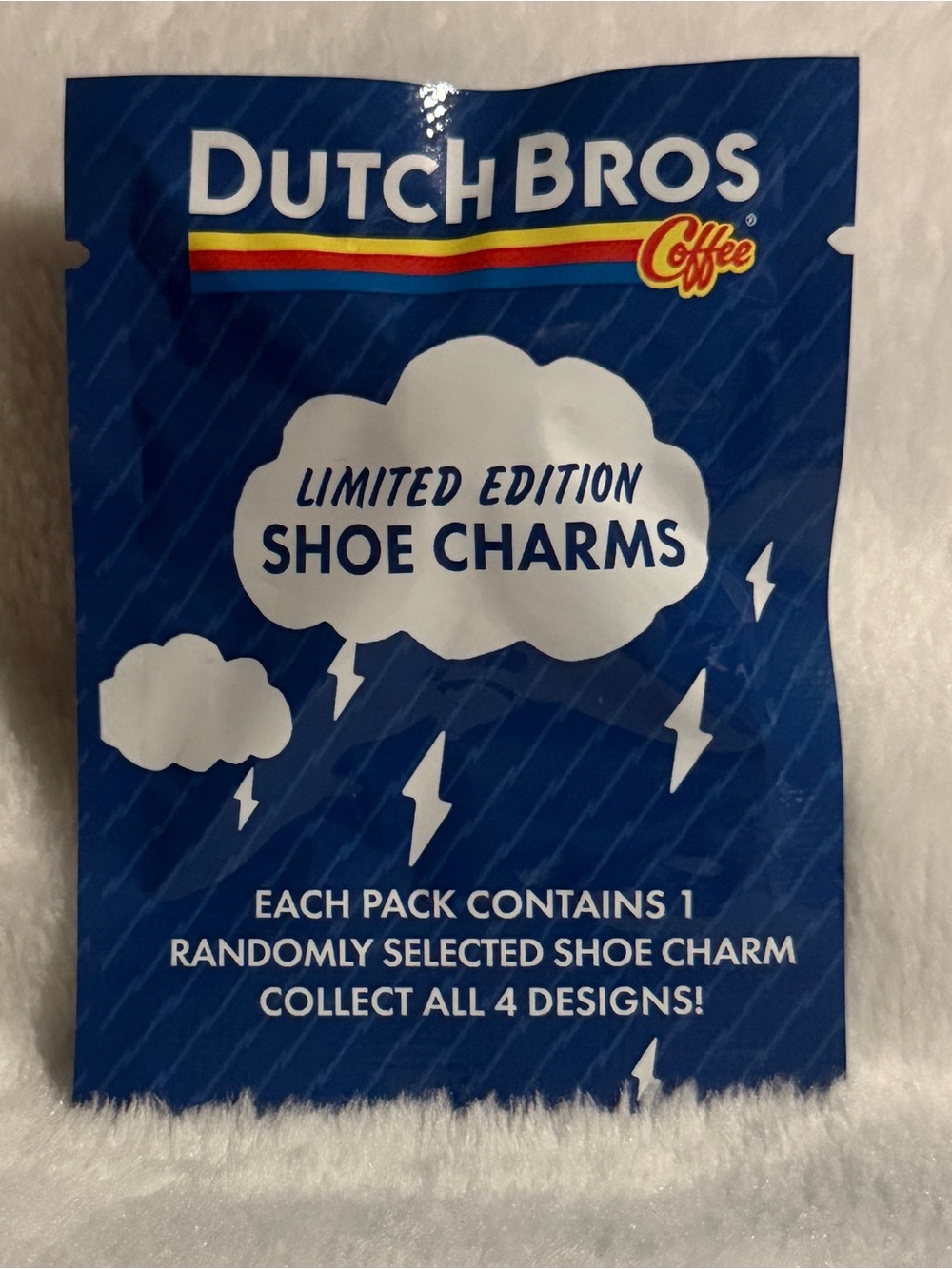 Dutch Bros Limited Edition Shoe Charm- UNOPENED Package